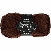 Fantasia Polyacrylgarn Maxi l&aelig;ngde 35 meter 50g brun