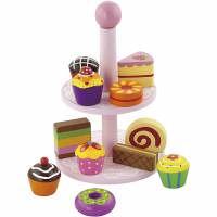 VIGA cupcakes med kagestativ 25,5 cm
