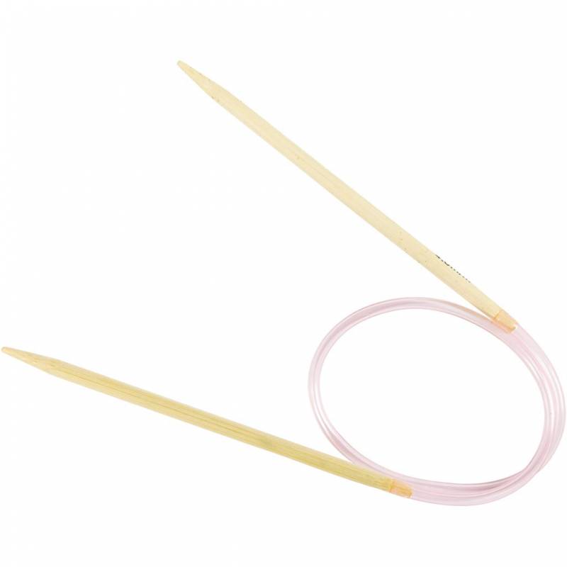 Rundpind st&oslash;rrelse 4mm l&aelig;ngde 40cm i glat bambus
