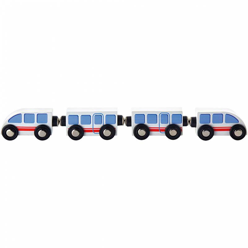 VIGA togbanetilbeh&oslash;r, Passagertog 310x72x36mm i 4 dele