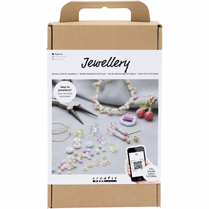 Start DIY Kit smykkertil begynder friske farver