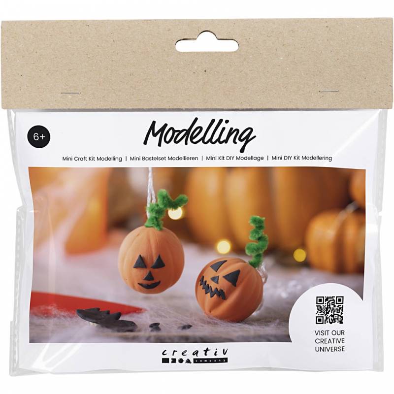 DIY Kit Mini modellering Halloween gr&aelig;skar