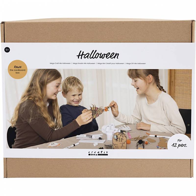 DIY Kit Gruppes&aelig;t Halloween insekter