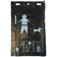 Poser til hundepose dispenser sort, 1000 stk