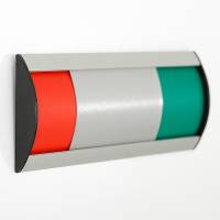 D&oslash;rskilt med skydel&aring;ge til m&oslash;derum optaget/ledig 52x200mm