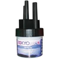 Tokyo Alco filtpennes&aelig;t med 4 penne sort