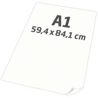 Plakatpapir A1 superglat 100g hvid, 250 ark