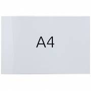 SwingWing akryllomme horisontal A4 - 21 x 29,7 cm klar
