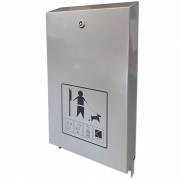 Hundepose dispenser Eco 24,5x44x6,8cm s&oslash;lv
