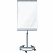Flipover tavle med magnetisk whiteboard 65x100cm p&aring; hjul
