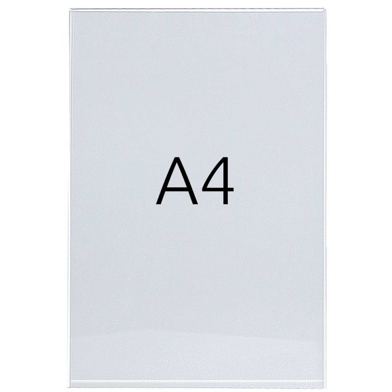 SwingWing akryllomme vertikal A4 - 21 x 29,7 cm klar