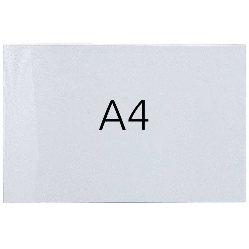 SwingWing akryllomme horisontal A4 - 21 x 29,7 cm klar
