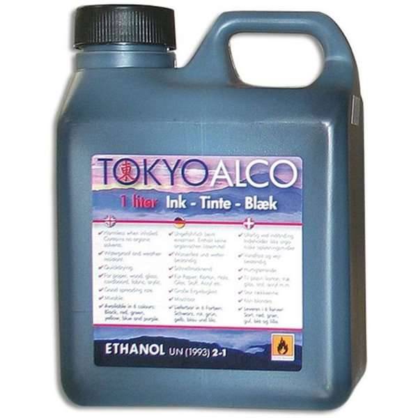 Tokyo Alco skilteblæk 1 liter sort