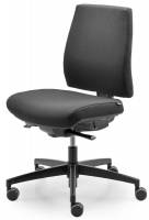 Dauphin aJust Comfort 2.0 kontorstol sort