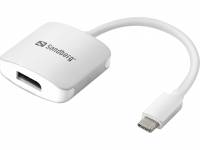 Sanberg USB-C to DisplayPort Link, sølv