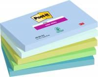 3M Post-it SS Oasis 76x127 90 ark pr blok, 5 stk