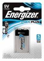 Energizer Max Plus 522 9V batteri, 1 stk pakning