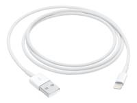 Apple Charging Cable USB-A to Lightning, hvid (1m)