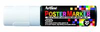 Artline Poster marker EPP-20 med 20mm rund spids hvid