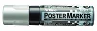 Artline Poster marker EPP-20 med 20mm rund spids sølv