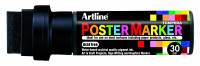 Artline Poster marker EPP-30 med 30mm bred spids sort