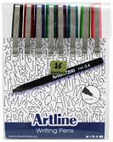 Artline fineliner 200 Fine 0.4 8-sæt