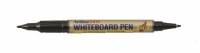 Artline whiteboard marker 541T 2i1 spidsbredde sort