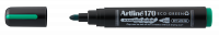 Artline permanent marker 170 ECO-GREEN 2.0mm Dry Safe gr&oslash;n