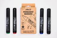 Artline permanent marker 170 ECO-GREEN 2.0mm Dry Safe, 4 farver