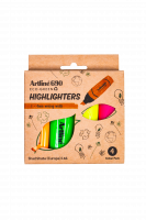 Artline highlighter 690 ECO-GREEN med 4 farver