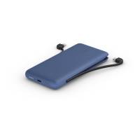 Belkin 10K PD Power Bank with Integrated Cables (USB-C and Lightning