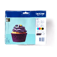 Brother LC123VALBP CMYK ink multipack