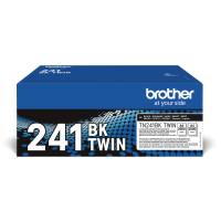 Brother original lasertoner TN241BK TWIN-pack sort, 2x2,5K