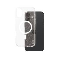 PanzerGlass® CARE iPhone 16 plus cover Star Lit hvid med MagSafe