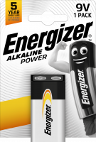 Energizer Alkaline Power 9V batteri