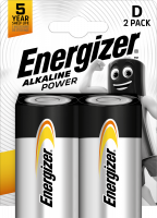 Energizer Power D/LR20 2 stk pakning