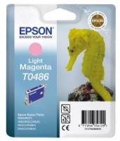 Epson T0486 Light Magenta blækpatron