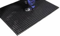 Star Robust ring-gummimåtte 100x150cm sort