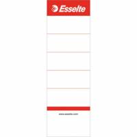 Esselte rygetiketter til brevordner med 75mm bred ryg - lang model