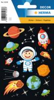 Stickers selvklæbende klistermærker - Decor lille astronaut