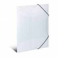 Herma A3 PP plast elastikmappe hvid