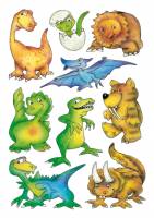 Stickers - Decor dinosaurer
