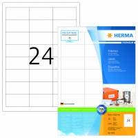 Herma adresseetiket Premium A4 64,6x33,8mm, 100 ark