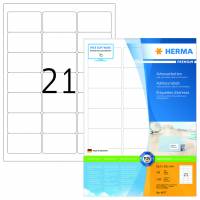 Herma adresseetiket Premium A4 63,5x38,1mm, 100 ark