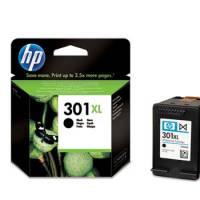 HP bl&aelig;kpatron 301 XL sort
