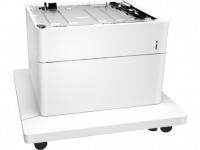HP Color LaserJet 550-sheet media tray stand