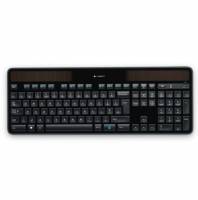 K750 Solar Wireless Keyboard, Black (Nordic)