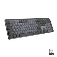 Logitech MX Mech. trådløst Illum Perf. tastatur grå nordisk