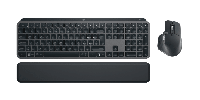 Logitech MX Keys S Combo trådløst tastatur og mus, Graphite nordisk