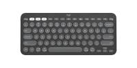 Logitech Pebble Keys 2 K380s trådløst tastatur Tonal Grå nordisk